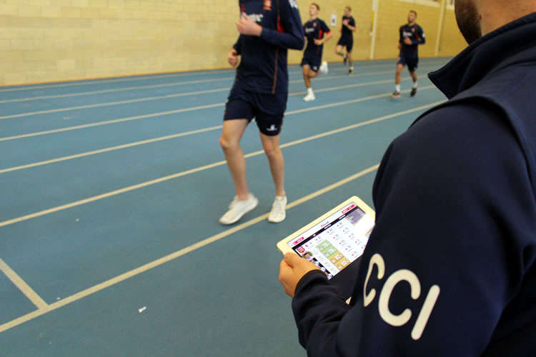 Essex Cricket Team fitness training with Polar technology