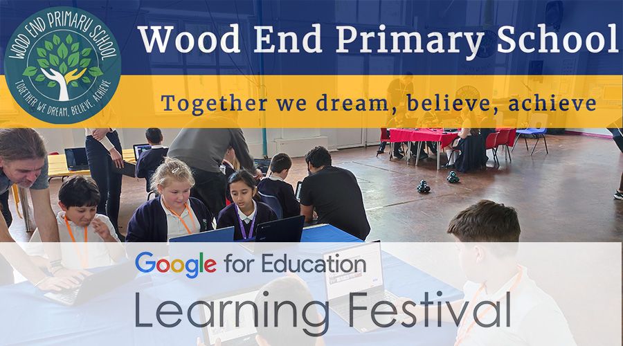 West London Google Learning Festival at Woodend Primary School.