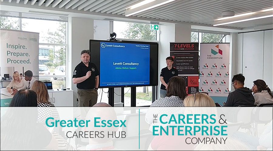 Levett Consultancy Supporting the Greater Essex Careers Hub T-Level Employers Event